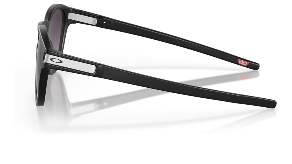 Oakley OO9265 Latch Sunglasses - Mens, Matte Black Frame, Prizm Grey Gradient Lens, 53, OO9265-926559-53