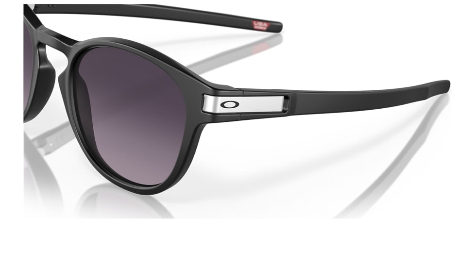 Oakley OO9265 Latch Sunglasses - Mens, Matte Black Frame, Prizm Grey Gradient Lens, 53, OO9265-926559-53