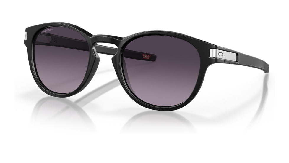 Oakley OO9265 Latch Sunglasses - Mens, Matte Black Frame, Prizm Grey Gradient Lens, 53, OO9265-926559-53