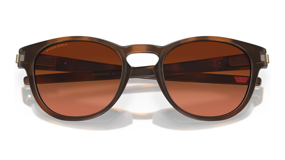 Oakley OO9265 Latch Sunglasses - Mens, Matte Brown Tortoise Frame, Prizm Brown Gradient Lens, 53, OO9265-926560-53