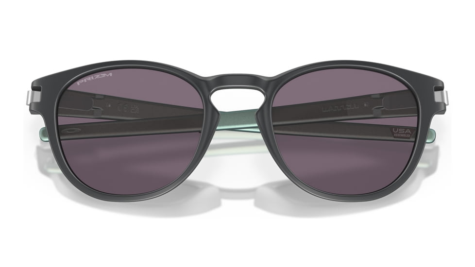Oakley OO9265 Latch Sunglasses - Mens, Matte Carbon Frame, Prizm Grey Lens, 53, OO9265-926562-53