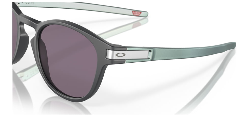 Oakley OO9265 Latch Sunglasses - Mens, Matte Carbon Frame, Prizm Grey Lens, 53, OO9265-926562-53