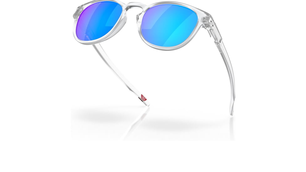 Oakley OO9265 Latch Sunglasses - Mens, Matte Clear Frame, Prizm Sapphire Polarized Lens, 53, OO9265-926565-53