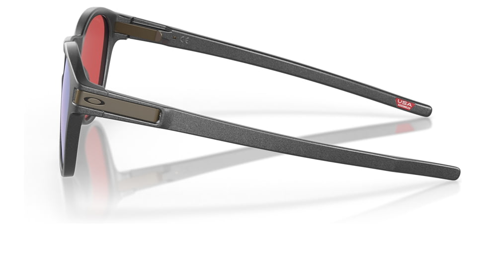 Oakley OO9265 Latch Sunglasses - Mens, Steel Frame, Prizm Snow Sapphire Lens, 53, OO9265-926557-53