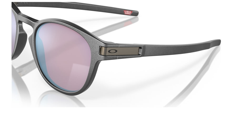 Oakley OO9265 Latch Sunglasses - Mens, Steel Frame, Prizm Snow Sapphire Lens, 53, OO9265-926557-53