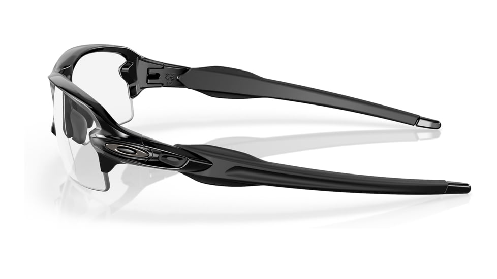 Oakley OO9271 Flak 2.0 A Sunglasses - Mens, Polished Black Frame, Clear Lens, Asian Fit, 61, OO9271-927144-61