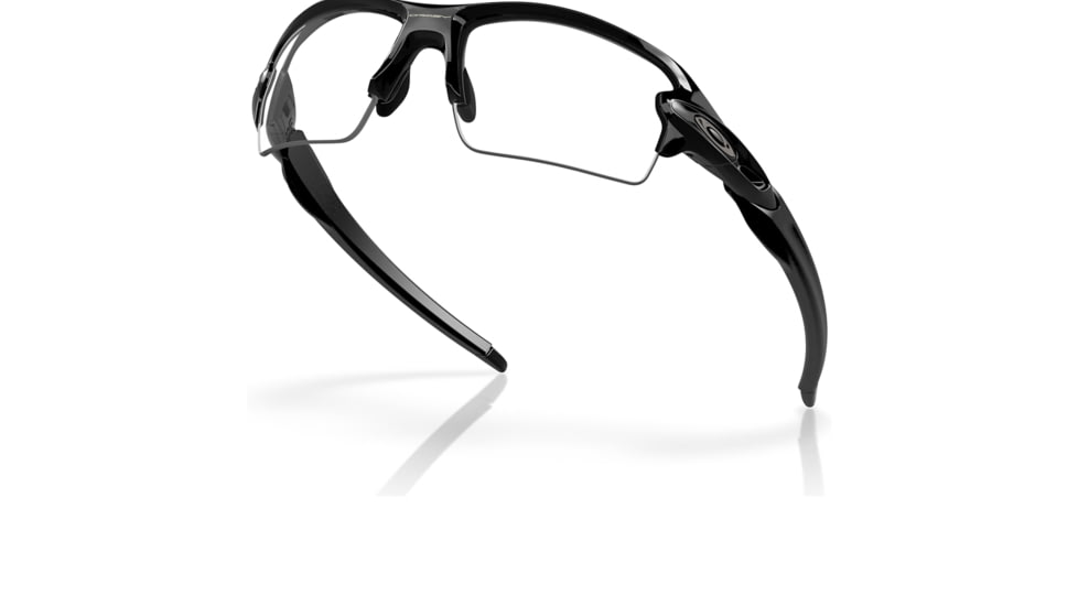 Oakley OO9271 Flak 2.0 A Sunglasses - Mens, Polished Black Frame, Clear Lens, Asian Fit, 61, OO9271-927144-61