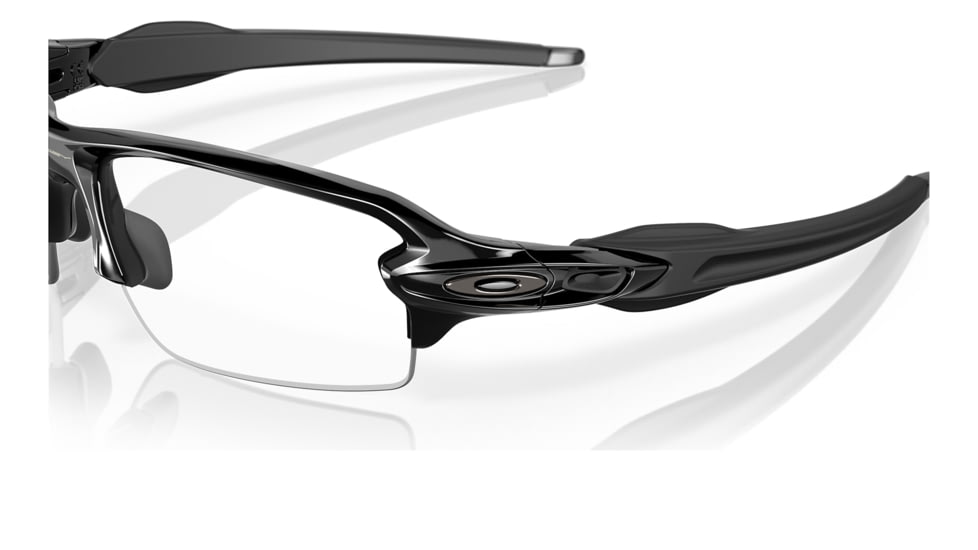 Oakley OO9271 Flak 2.0 A Sunglasses - Mens, Polished Black Frame, Clear Lens, Asian Fit, 61, OO9271-927144-61