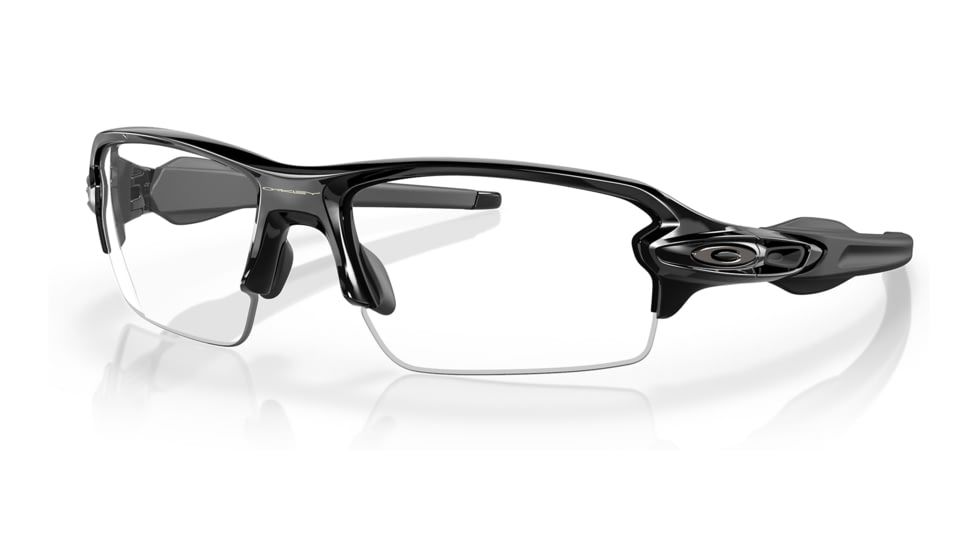 Oakley OO9271 Flak 2.0 A Sunglasses - Men's, Polished Black Frame, Clear Lens, Asian Fit, 61, OO9271-927144-61