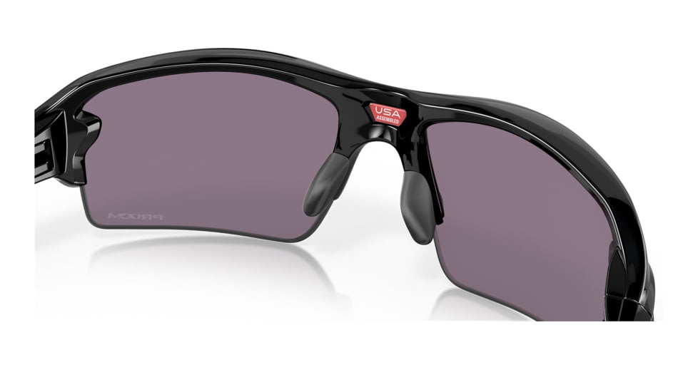 Oakley OO9271 Flak 2.0 A Sunglasses - Mens, Polished Black Frame, Prizm Grey Lens, Asian Fit, 61, OO9271-927148-61