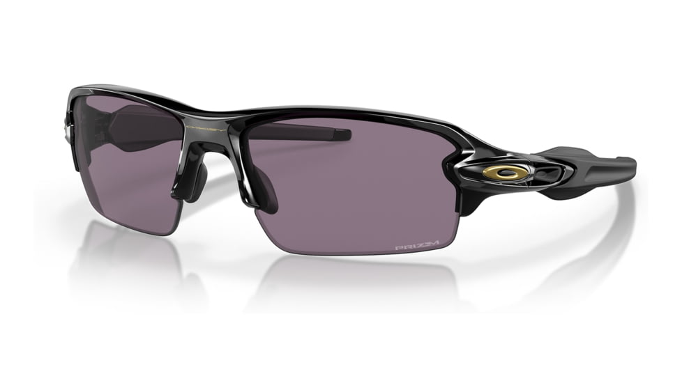Oakley OO9271 Flak 2.0 A Sunglasses - Mens, Polished Black Frame, Prizm Grey Lens, Asian Fit, 61, OO9271-927148-61