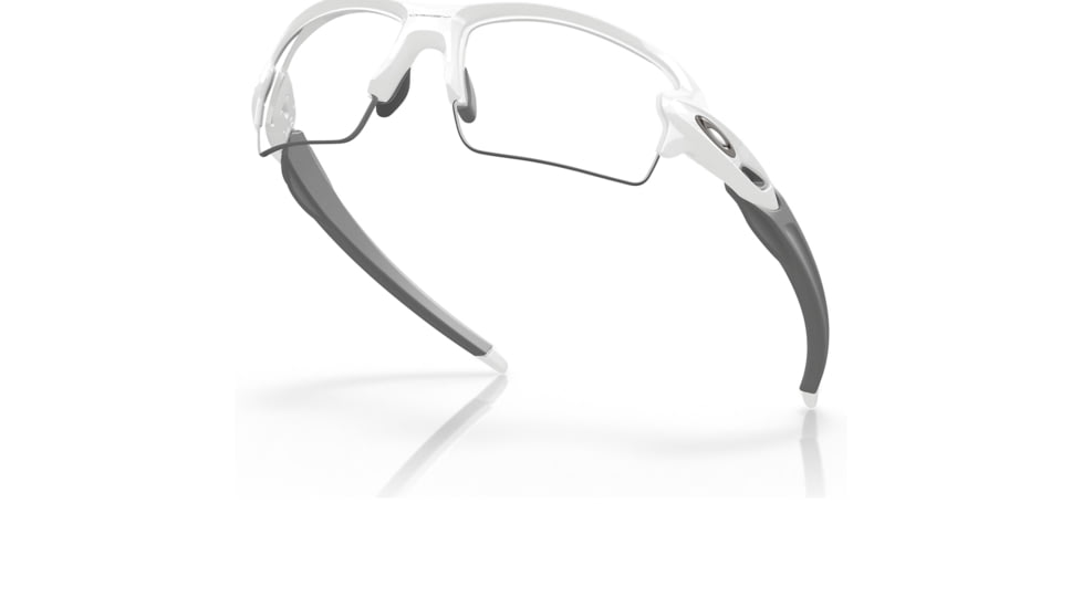 Oakley OO9271 Flak 2.0 A Sunglasses - Mens, Polished White Frame, Clear Lens, Asian Fit, 61, OO9271-927145-61