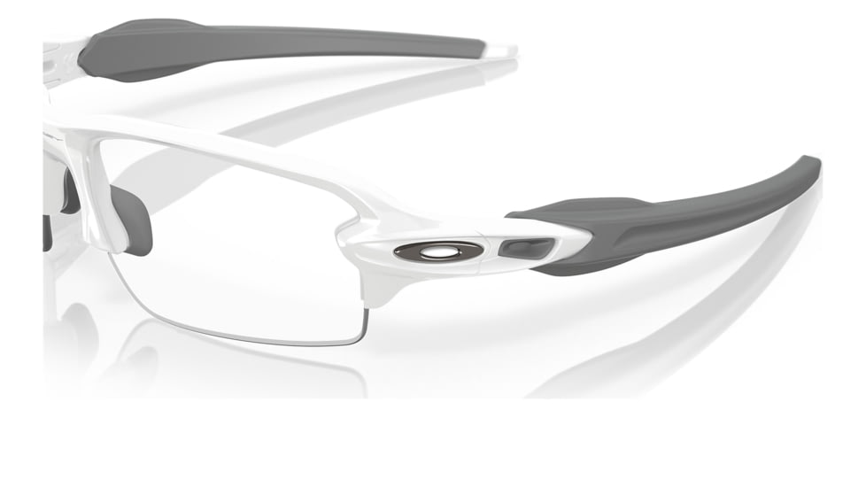 Oakley OO9271 Flak 2.0 A Sunglasses - Mens, Polished White Frame, Clear Lens, Asian Fit, 61, OO9271-927145-61