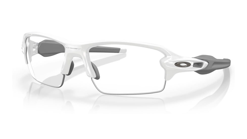 Oakley OO9271 Flak 2.0 A Sunglasses - Mens, Polished White Frame, Clear Lens, Asian Fit, 61, OO9271-927145-61