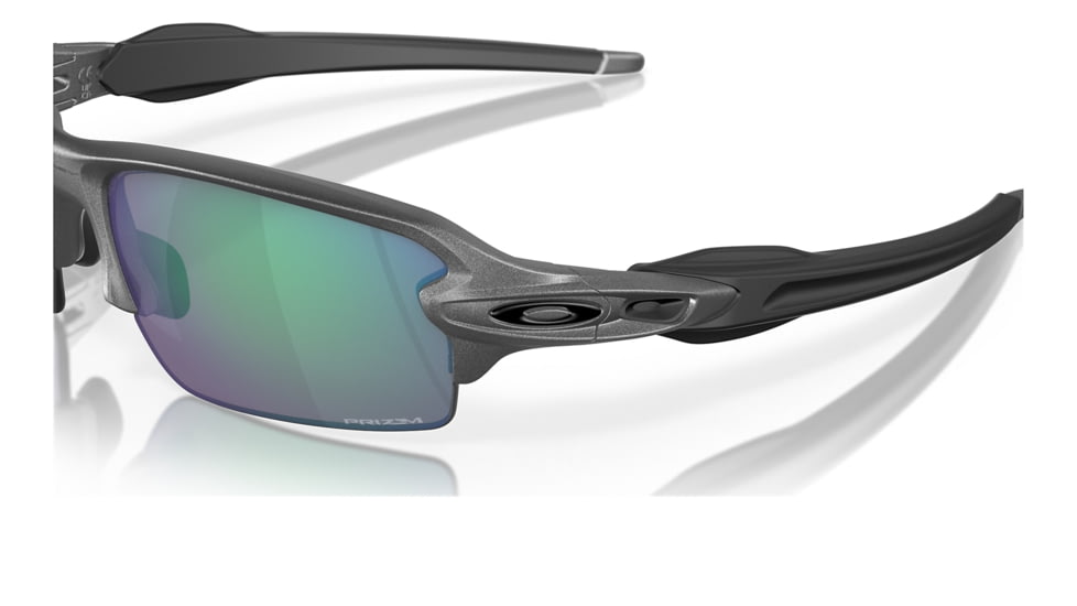 Oakley OO9271 Flak 2.0 A Sunglasses - Men's, Steel Frame, Prizm Jade Lens, Asian Fit, 61, OO9271-927142-61