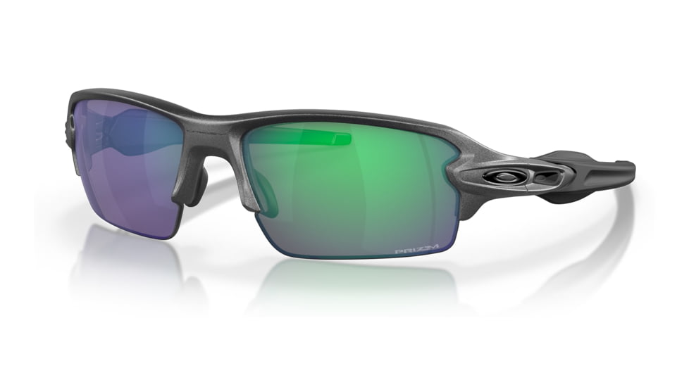 Oakley OO9271 Flak 2.0 A Sunglasses - Mens, Steel Frame, Prizm Jade Lens, Asian Fit, 61, OO9271-927142-61