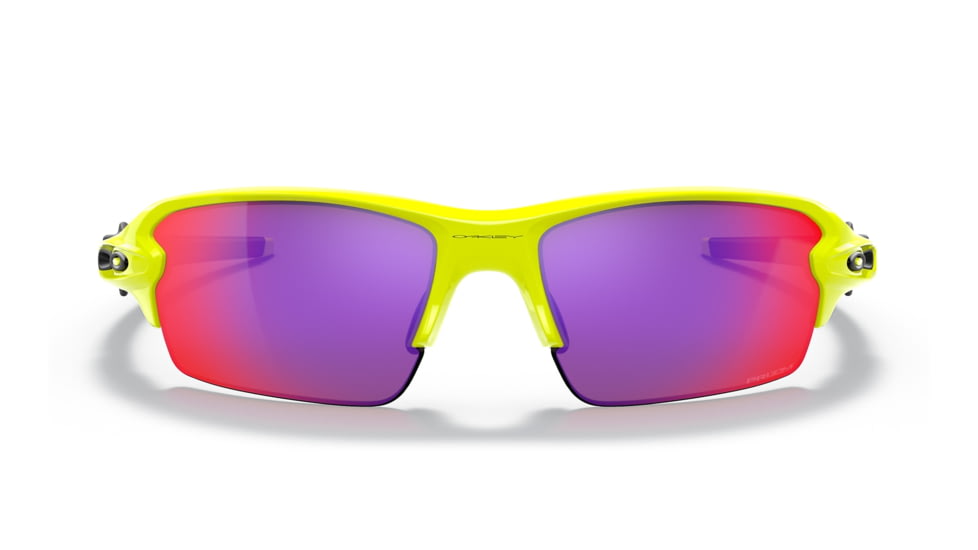 Oakley OO9271 Flak 2.0 A Sunglasses - Mens, Tennis Ball Yellow Frame, Prizm Road Lens, Asian Fit, 61, OO9271-927150-61