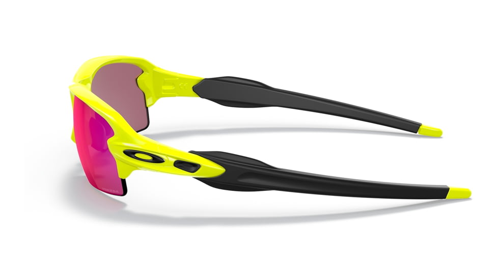 Oakley OO9271 Flak 2.0 A Sunglasses - Mens, Tennis Ball Yellow Frame, Prizm Road Lens, Asian Fit, 61, OO9271-927150-61
