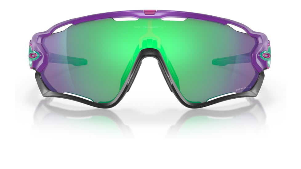 Oakley OO9290 Jawbreaker Sunglasses - Mens, Matte Electric Purple Frame, Prizm Jade Lens, 31, OO9290-929066-31