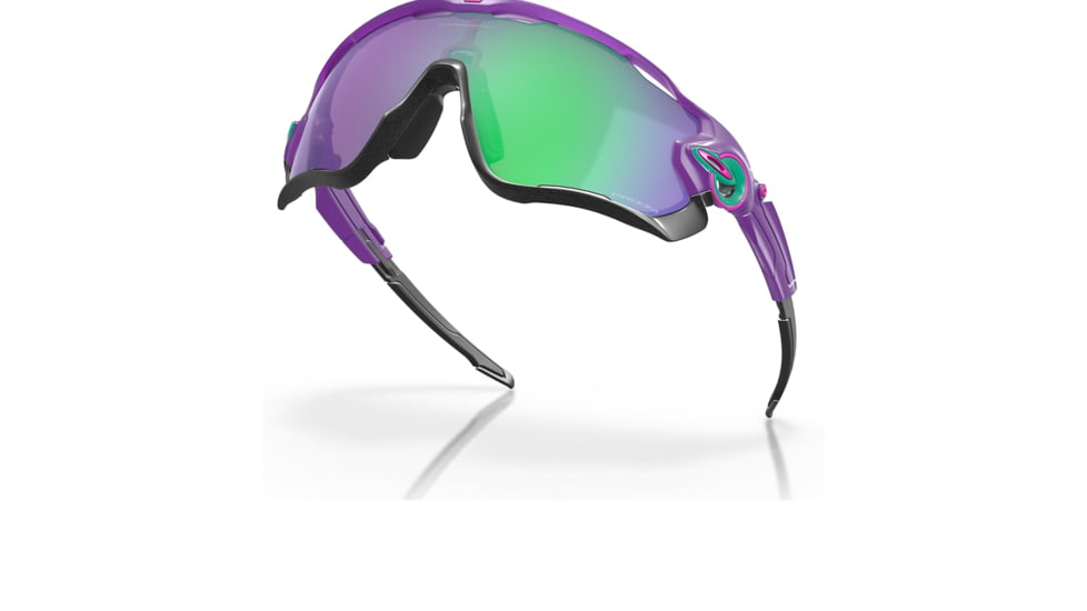 Oakley OO9290 Jawbreaker Sunglasses - Men's, Matte Electric Purple Frame, Prizm Jade Lens, 31, OO9290-929066-31