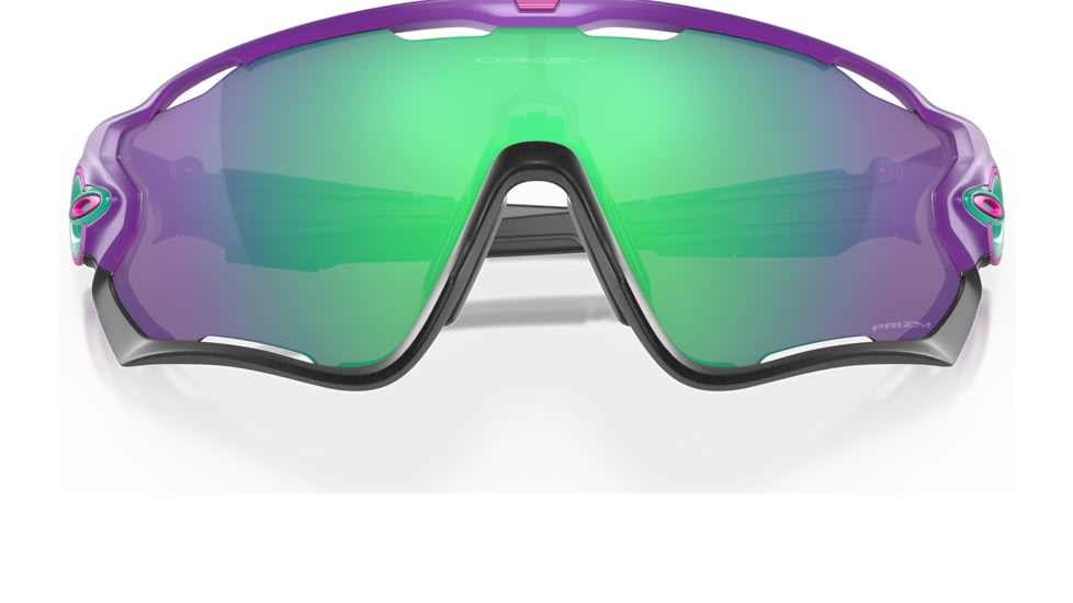 Oakley OO9290 Jawbreaker Sunglasses - Mens, Matte Electric Purple Frame, Prizm Jade Lens, 31, OO9290-929066-31