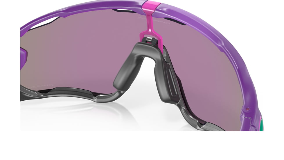 Oakley OO9290 Jawbreaker Sunglasses - Mens, Matte Electric Purple Frame, Prizm Jade Lens, 31, OO9290-929066-31
