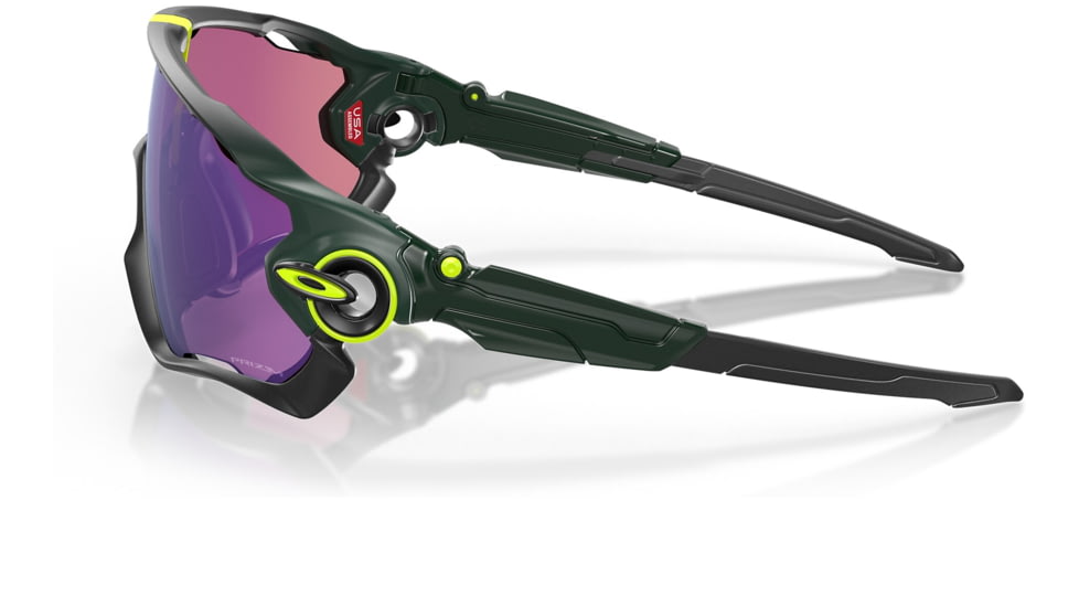 Oakley OO9290 Jawbreaker Sunglasses - Mens, Matte Hunter Green Frame, Prizm Road Jade Lens, 31, OO9290-929068-31