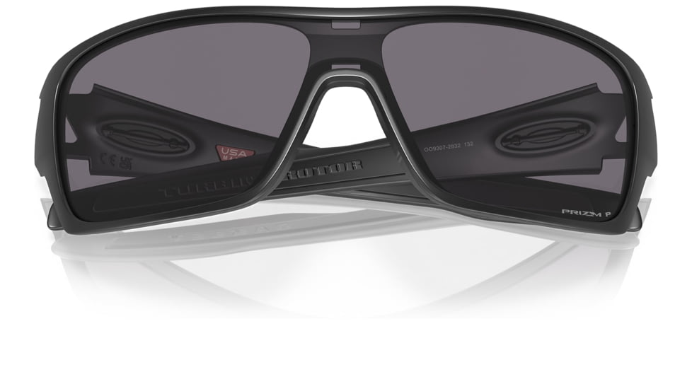 Oakley OO9307 Turbine Rotor Sunglasses - Mens, Matte Black Frame, Prizm Grey Polarized Lens, 32, OO9307-930728-32