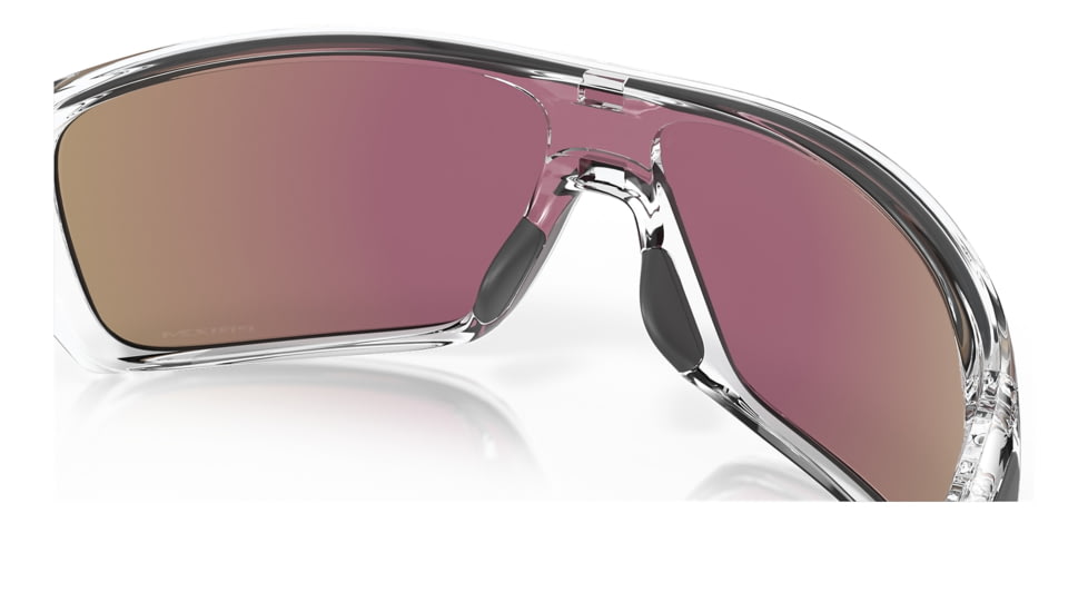 Oakley OO9307 Turbine Rotor Sunglasses - Mens, Polished Clear Frame, Prizm Sapphire Lens, 32, OO9307-930729-32