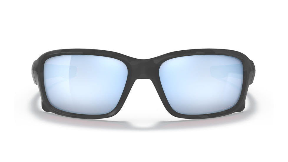 Oakley OO9331 Straightlink Sungasses - Mens, Matt Black Camo Frame, Prizm Deep Water Polarized Lens, 58, OO9331-933129-58