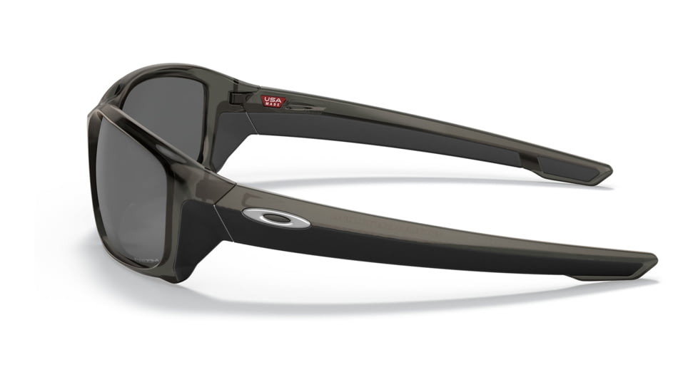 Oakley OO9336 Straightlink A Sungasses - Mens, Grey Smoke Frame, Prizm Black Lens, Asian Fit, 58, OO9336-933608-58
