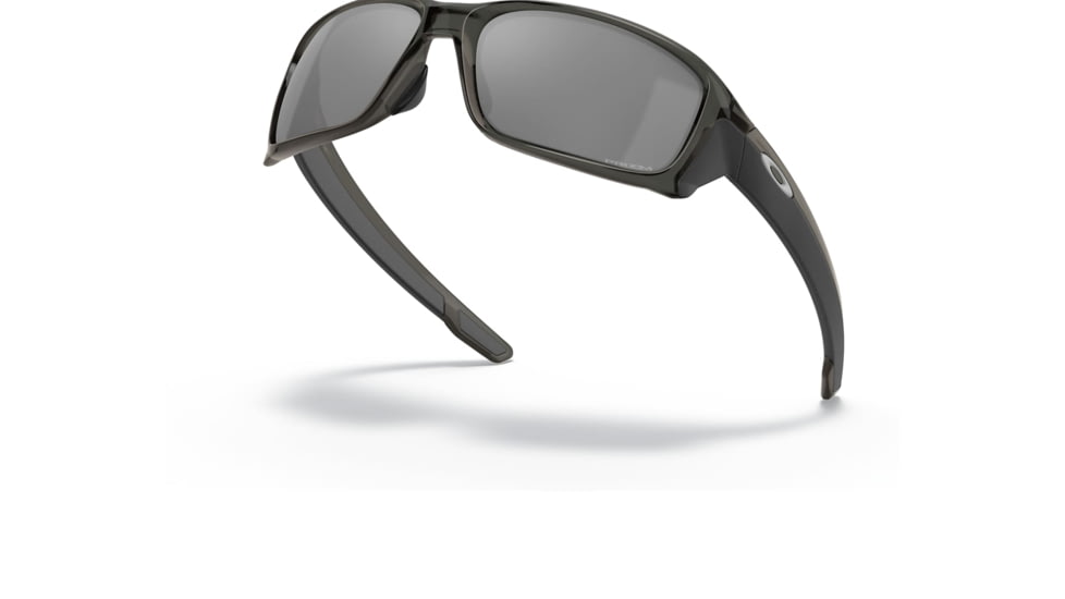 Oakley OO9336 Straightlink A Sungasses - Mens, Grey Smoke Frame, Prizm Black Lens, Asian Fit, 58, OO9336-933608-58