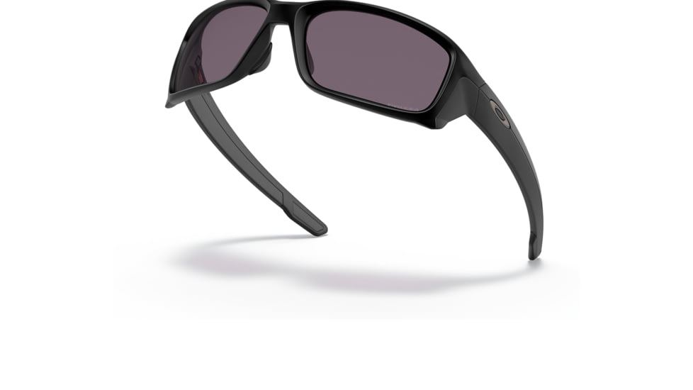 Oakley OO9336 Straightlink A Sungasses - Mens, Matte Black Frame, Prizm Grey Lens, Asian Fit, 58, OO9336-933609-58