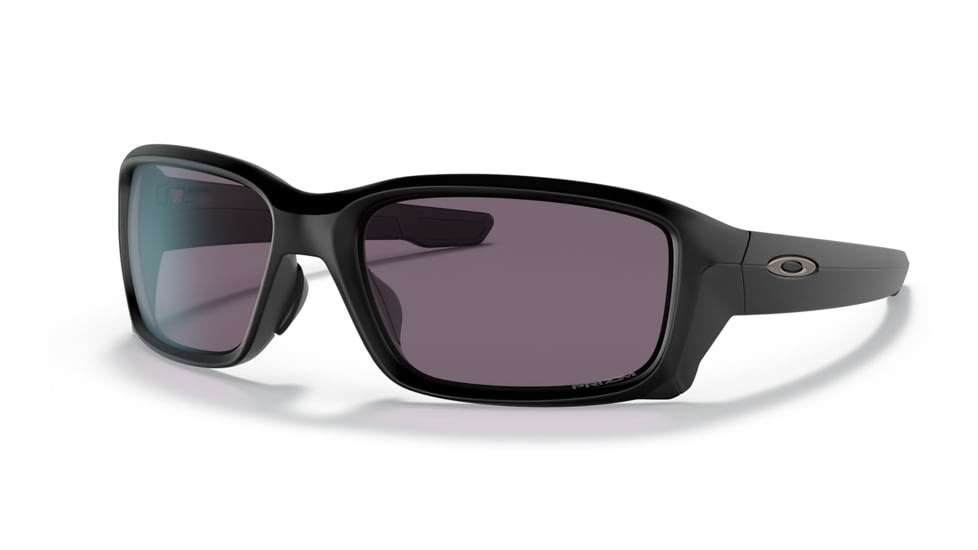 Oakley OO9336 Straightlink A Sungasses - Mens, Matte Black Frame, Prizm Grey Lens, Asian Fit, 58, OO9336-933609-58