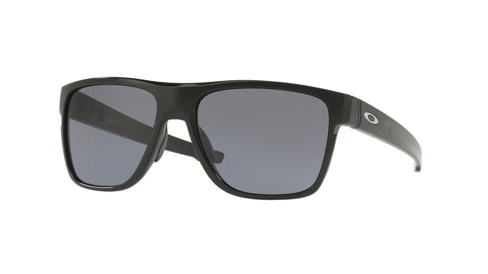 Oakley CROSSRANGE XL OO9360 Single Vision Prescription Sunglasses OO9360-936001-58 - Lens Diameter 58 mm, Frame Color Polished Black