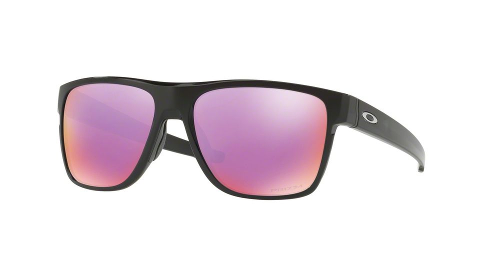 Oakley CROSSRANGE XL OO9360 Single Vision Prescription Sunglasses OO9360-936004-58 - Lens Diameter 58 mm, Frame Color Polished Black