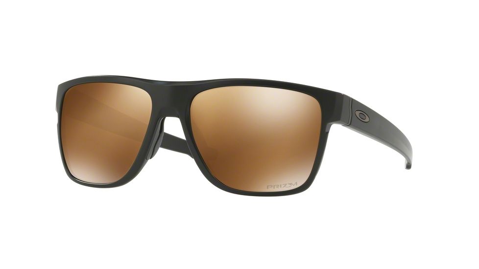 Oakley CROSSRANGE XL OO9360 Single Vision Prescription Sunglasses OO9360-936006-58 - Lens Diameter 58 mm, Frame Color Matte Black