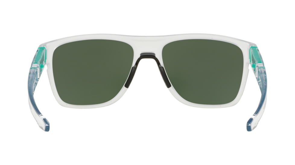 Oakley OO9360 Sunglasses 936019-58 - Matte Clear Frame, Prizm Black Lenses