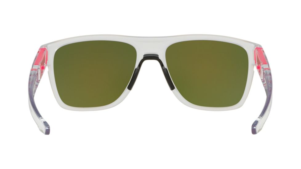 Oakley OO9360 Sunglasses 936020-58 - Matte Clear Frame, Prizm Ruby Lenses