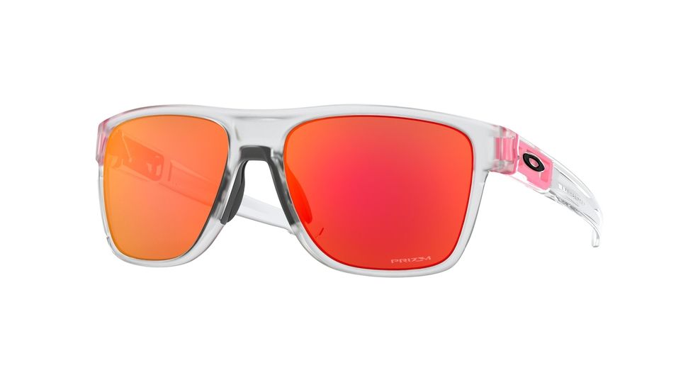 Oakley CROSSRANGE XL OO9360 Single Vision Prescription Sunglasses OO9360-936020-58 - Lens Diameter 58 mm, Frame Color Matte Clear