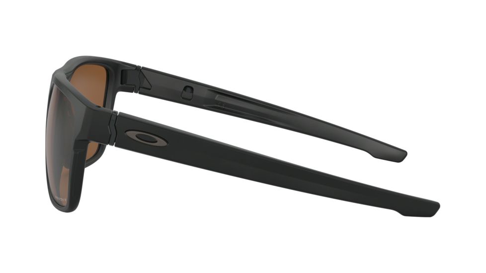 Oakley CROSSRANGE XL OO9360 Single Vision Prescription Sunglasses, 58mm, Matte Black, OO9360-936022-58-SV