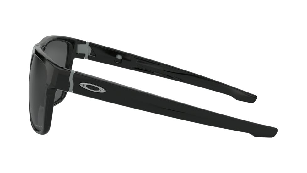 Oakley CROSSRANGE XL OO9360 Single Vision Prescription Sunglasses, 58mm, Polished Black, OO9360-936023-58-SV