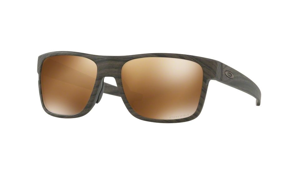 Oakley OO9361 Sunglasses 936107-57 - Woodgrain Frame, Prizm Tungsten Polarized Lenses