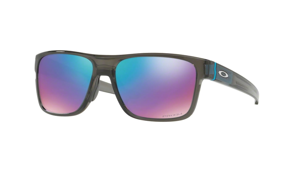 Oakley OO9361 Sunglasses 936108-57 - Grey Smoke Frame, Prizm Sapphire Snow Lenses
