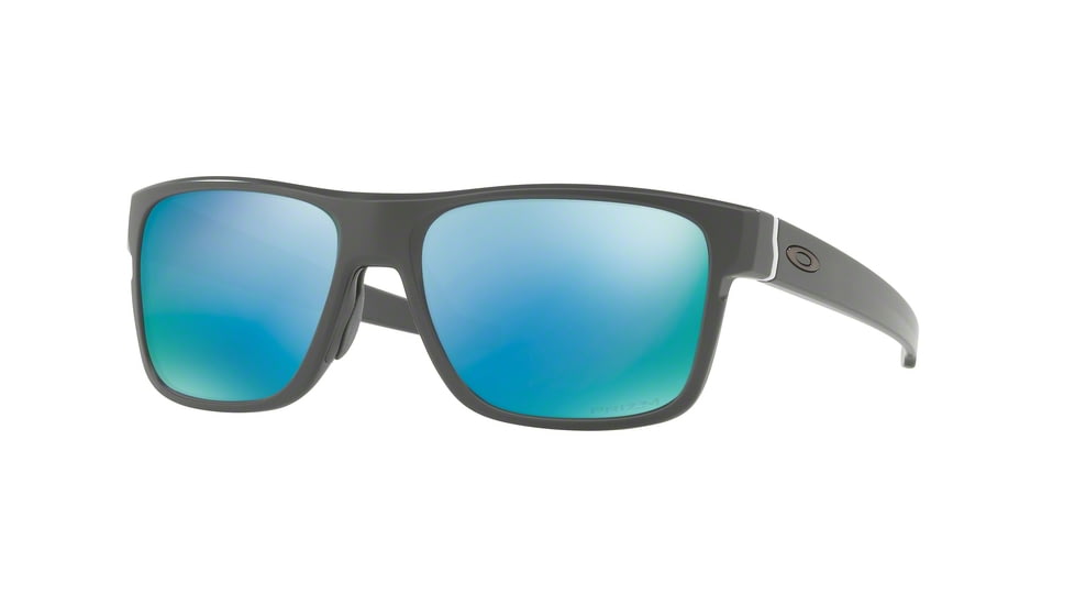Oakley OO9361 Sunglasses 936109-57 - Matte Dark Grey Frame, Prizm Deep H2o Polarized Lenses