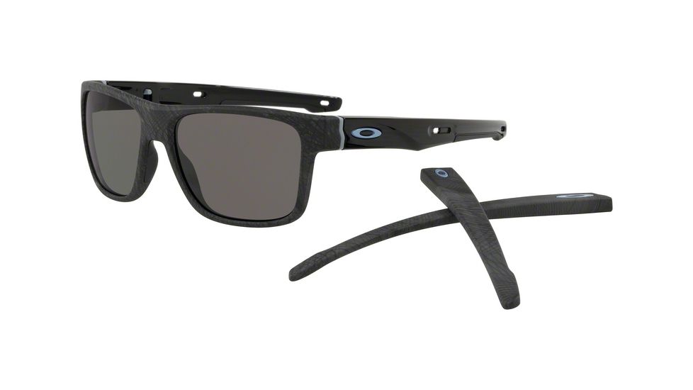Oakley OO9361 Sunglasses 936115-57 - Aero Grid Grey Frame, Warm Grey Lenses