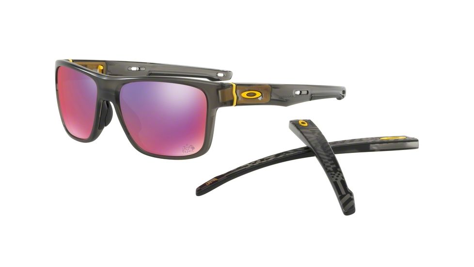 Oakley OO9361 Sunglasses 936118-57 - Matte Grey Smoke Frame, Prizm Road Lenses