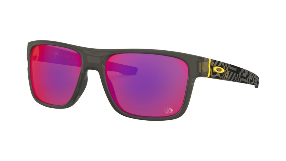 Oakley OO9361 Sunglasses 936131-57 - Matte Grey Smoke Frame, Prizm Road Lenses