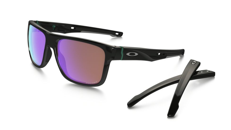 Oakley OO9371 Sunglasses 937112-57 - Polished Black Frame, Prizm Golf Lenses