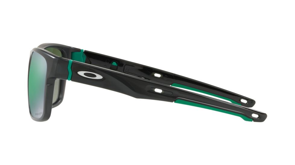 Oakley OO9371 Sunglasses 937114-57 - Matte Black Ink Frame, Prizm Jade Lenses